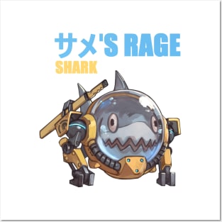 SHARK's Rage Posters and Art